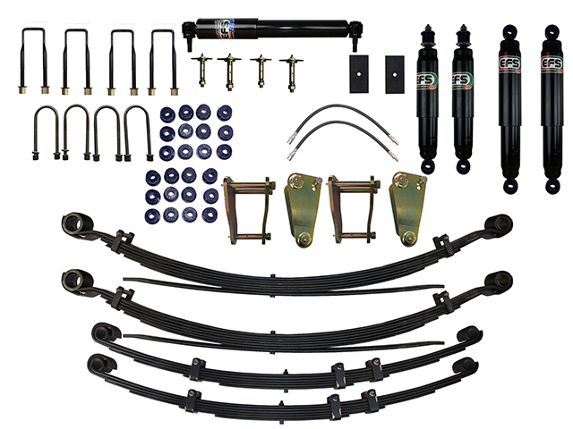 Superior 3 Inch (75mm) Lift Kit Suitable For Toyota LandCruiser 75 Series (Kit) - SUP-3-LC75